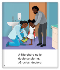 Nía necesita una escayola