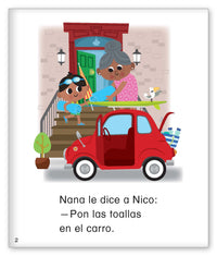 Nico y Nana van a la playa