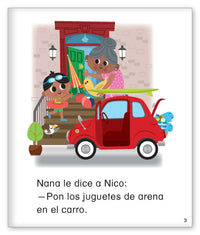 Nico y Nana van a la playa