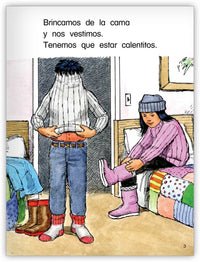 Pescando sobre el hielo