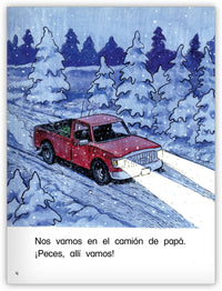 Pescando sobre el hielo