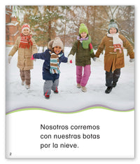 Por la nieve