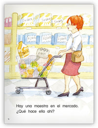 ¿Qué hace la maestra?