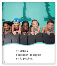 Reglas en la piscina