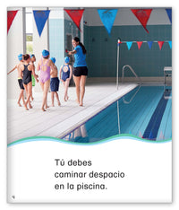 Reglas en la piscina