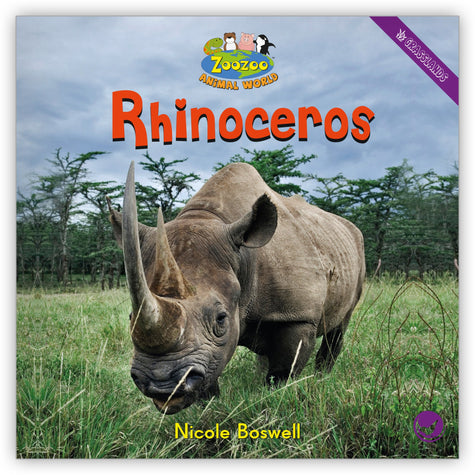 Rhinoceros Big Book from Zoozoo Animal World