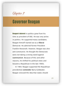 Ronald Reagan from Hameray Biography Series