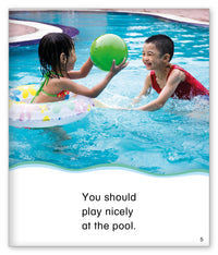 Rules at the Pool from Kid Lit