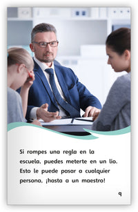 Seguir las instrucciones, reglas y leyes from Fábulas y el Mundo Real