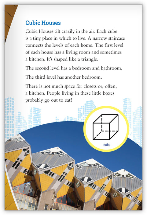 Shape Up! Buildings of All Shapes and Sizes Leveled Book