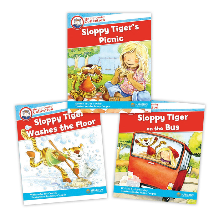 Sloppy Tiger Character Set Image Book Set