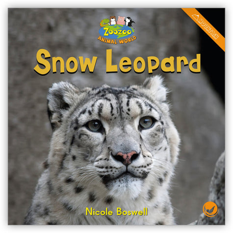 Snow Leopard Big Book from Zoozoo Animal World