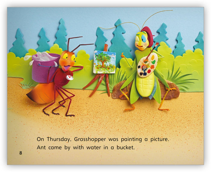 The Ant and the Grasshopper Leveled Book