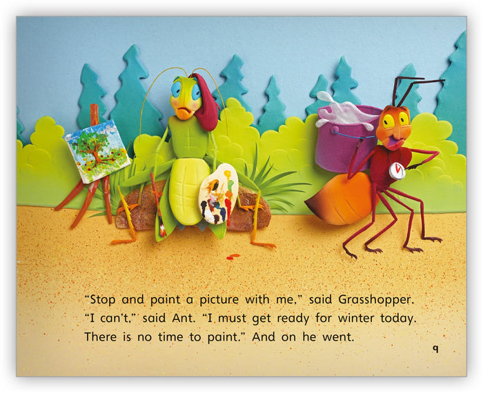 The Ant and the Grasshopper Leveled Book