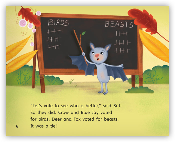 The Birds, the Beasts, and the Bat Leveled Book