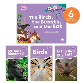 The Birds, the Beasts, and the Bat Theme Guided Reading Set from Fables & the Real World