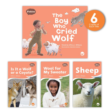 The Boy Who Cried Wolf Theme Guided Reading Set from Fables & the Real World