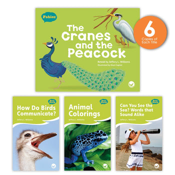 The Cranes and the Peacock Theme Set (6-Packs) from Fables & the Real World