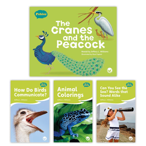 The Cranes And The Peacock Theme Set Image Book Set