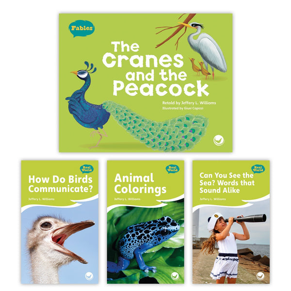 The Cranes and the Peacock Theme Set