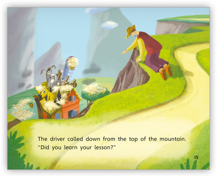 The Donkey and His Driver Leveled Book