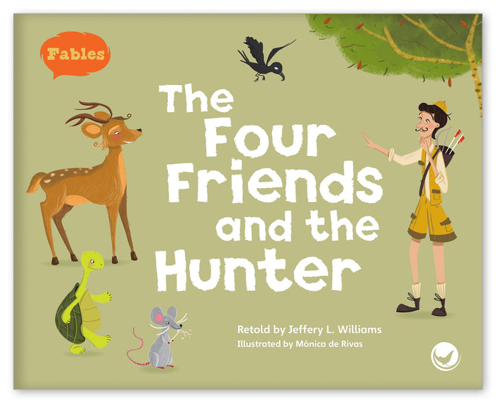 The Four Friends and the Hunter Theme Set (6-Packs)
