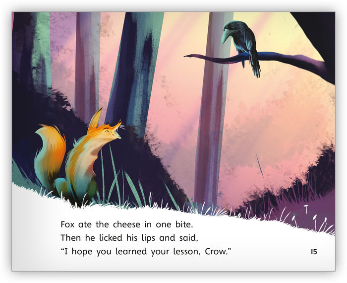 The Fox and the Crow Leveled Book