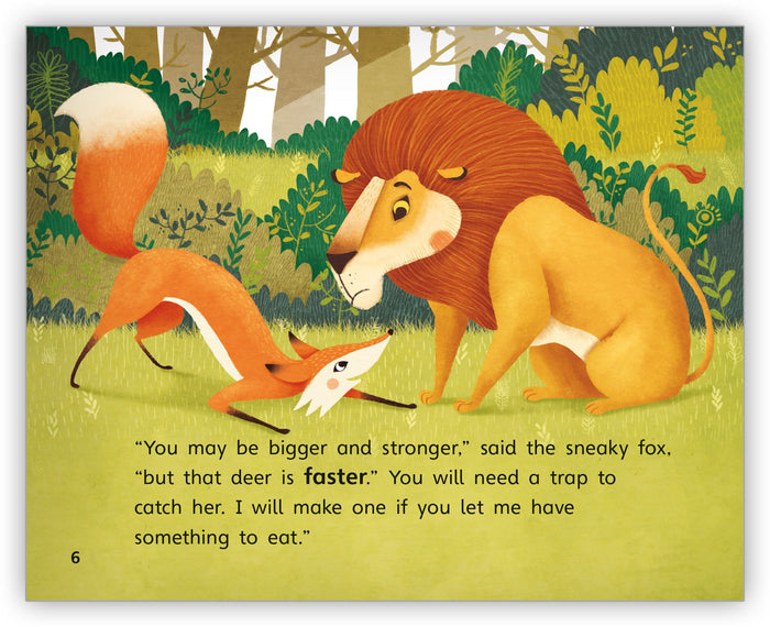 The Fox, the Lion, and the Deer Leveled Book