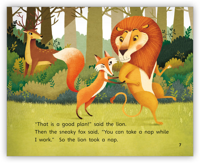 The Fox, the Lion, and the Deer Big Book from Fables & the Real World