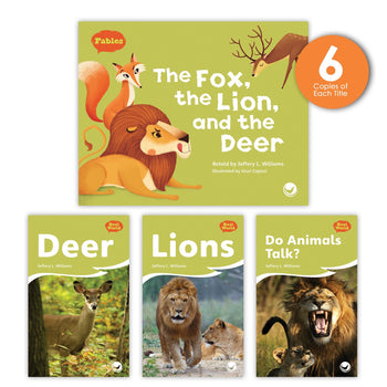 The Fox, the Lion, and the Deer Theme Guided Reading Set from Fables & the Real World
