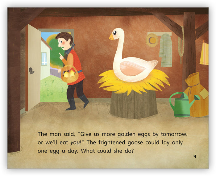 The Goose and the Golden Eggs Leveled Book