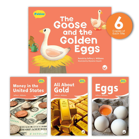 The Goose And The Golden Eggs Theme Guided Reading Set Image Book Set