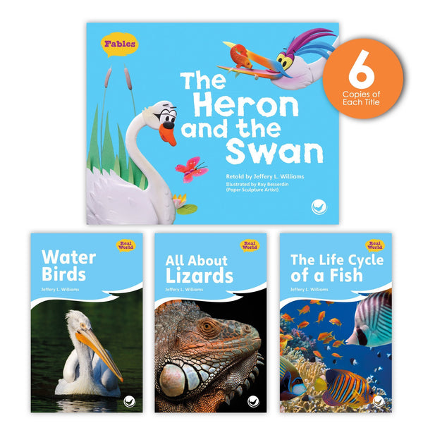 The Heron and the Swan Theme Set (6-Packs)