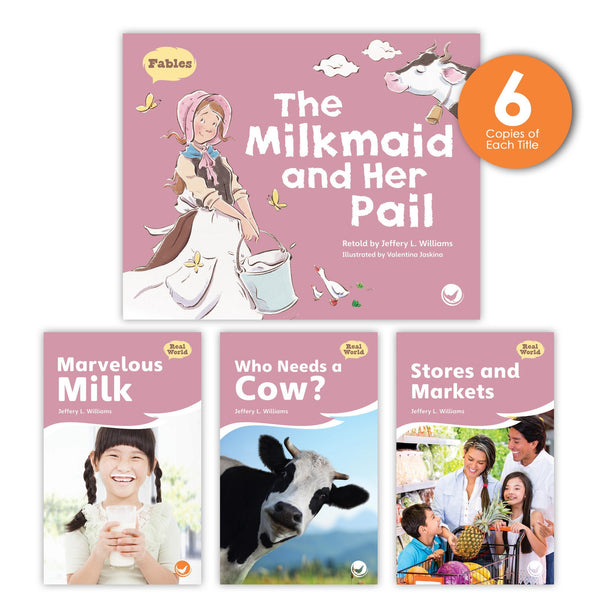 The Milkmaid and Her Pail Theme Set (6-Packs)