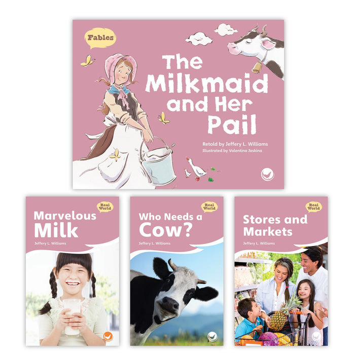 The Milkmaid And Her Pail Theme Set Image Book Set