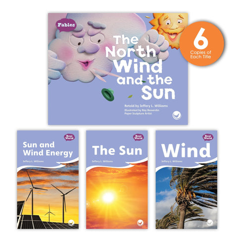 The North Wind And The Sun Theme Guided Reading Set Image Book Set