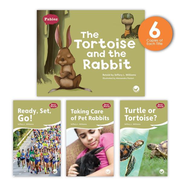 The Tortoise and the Rabbit Theme Set (6-Packs)