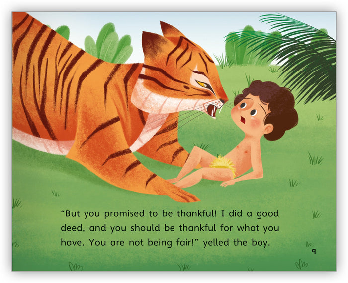 The Ungrateful Tiger Leveled Book