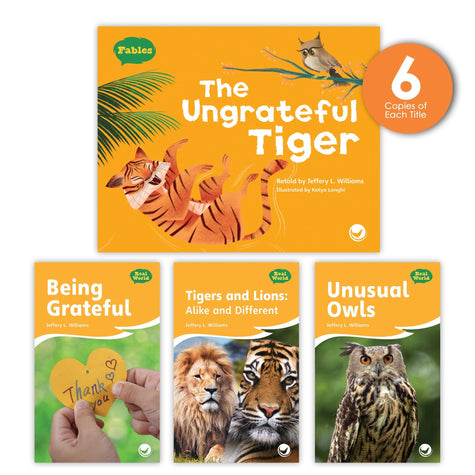 The Ungrateful Tiger Theme Guided Reading Set Image Book Set