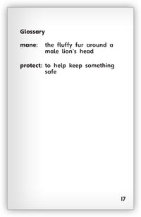 Tigers and Lions: Alike and Different Big Book from Fables & the Real World