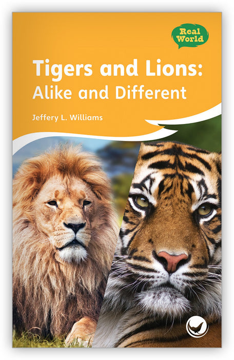 Tigers and Lions: Alike and Different Big Book from Fables & the Real World