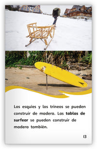 Todo sobre la madera Leveled Book