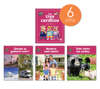 Los tres cerditos Theme Set (6-Packs)