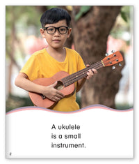 Ukuleles and Guitars