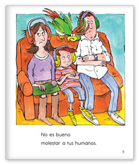 Un libro para loros mascota from Colección Joy Cowley