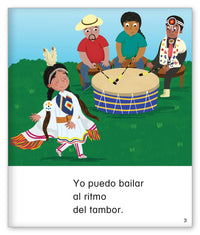 Una bailarina powwow