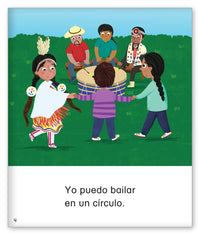 Una bailarina powwow