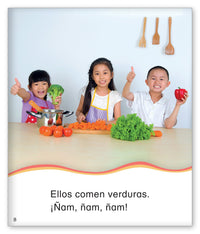 ¡Verduras, ñam, ñam!