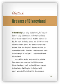 Walt Disney from Hameray Biography Series