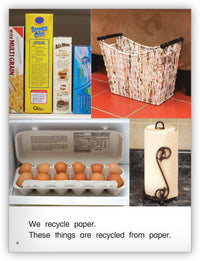 We Recycle Big Book Leveled Book